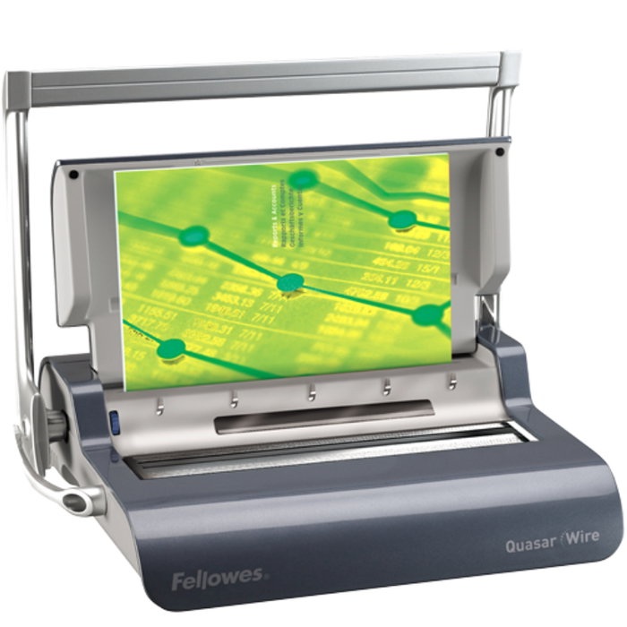 Fellowes Quasar Wire Encuadernadora de Canutillo A4